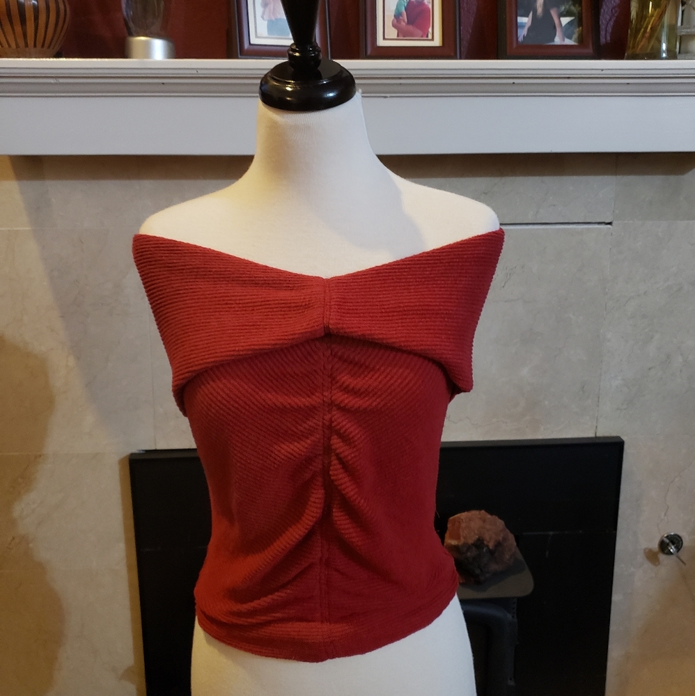 FREE PEOPLE Off shoulder sweater size large
